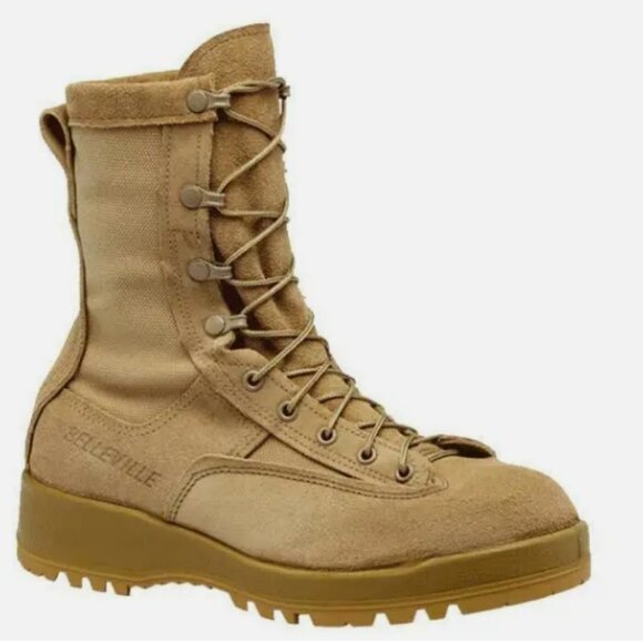 sz12R BELLEVILLE TEMPERATE WX COMBAT VEHICLE CREWMAN GORE-TEX BOOTS IH 00048 - Picture 1 of 12